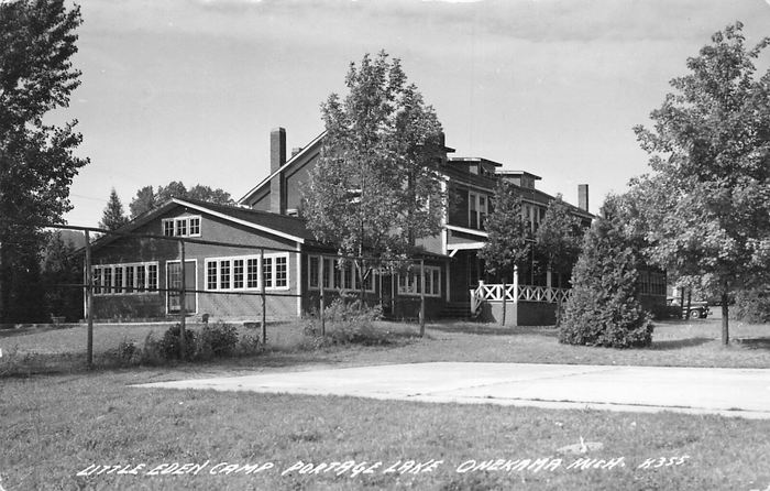 Little Eden Camp - Vintage Postcard (newer photo)